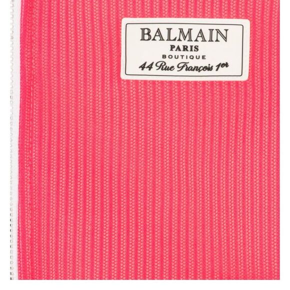 Balmain Pink Little Girl Bomber Jacket - Picture 4 of 5